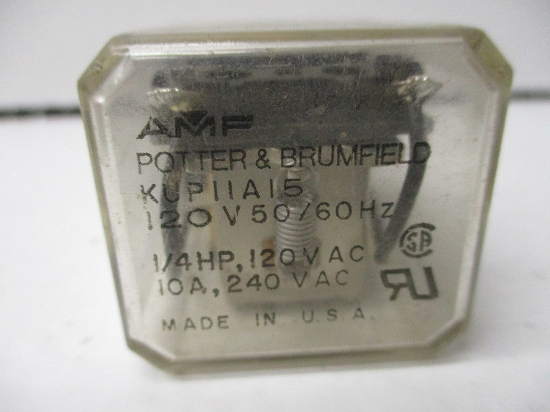 POTTER & BRUMFIELD KUP11A15 120V UNMP