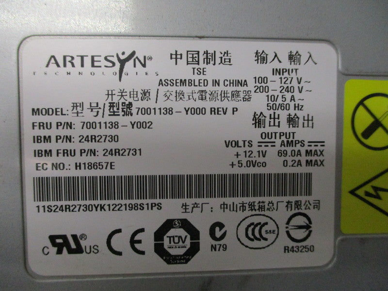 ARTESYN 7001138-Y000 UNMP