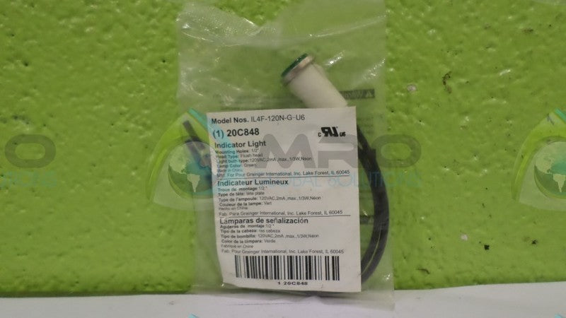 INDUSTRIAL MRO 20C848 INDICATOR LIGHT * NEW IN ORIGINAL PACKAGE *