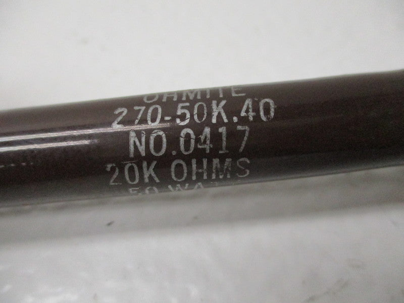 OHMITE 270-50K-40 0417 UNMP