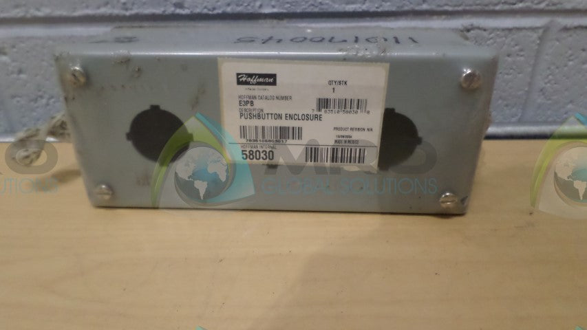 HOFFMAN E3PB PUSHBUTTON ENCLOSURE *NEW IN ORIGINAL PACKAGING*