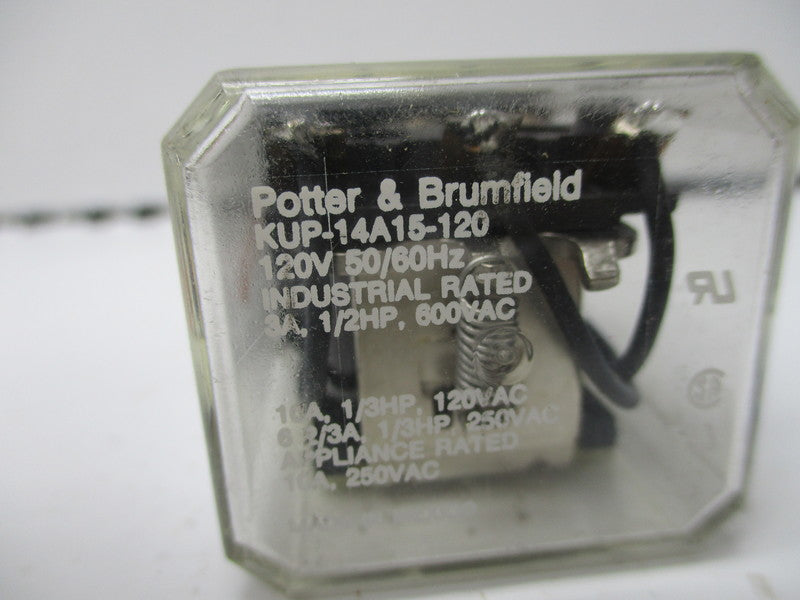 POTTER & BRUMFIELD KUP-14A15-120 120V UNMP