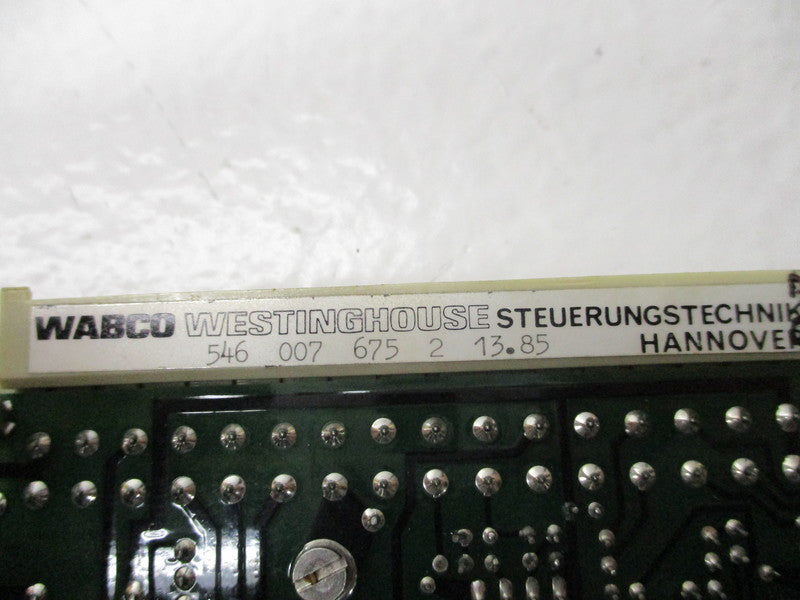 WABCO 546-007-675-2-13.85 UNMP