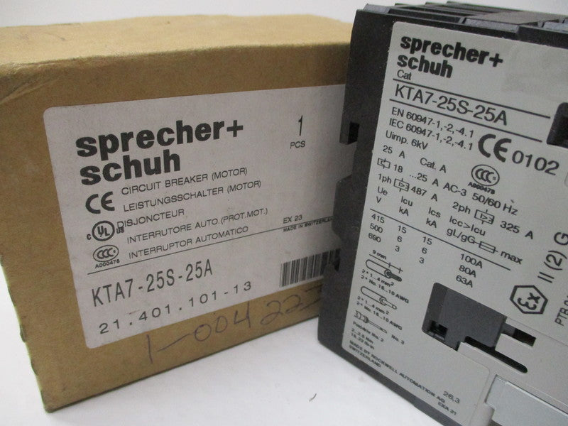 SPRECHER+SCHUH KTA7-25S-25A NSMP