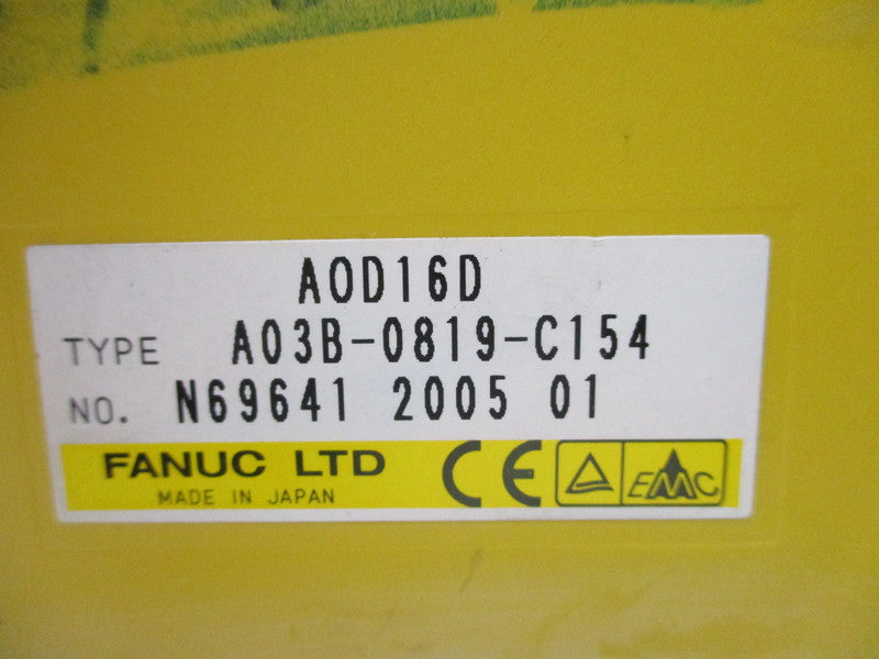 FANUC A03B-0819-C154 UNMP
