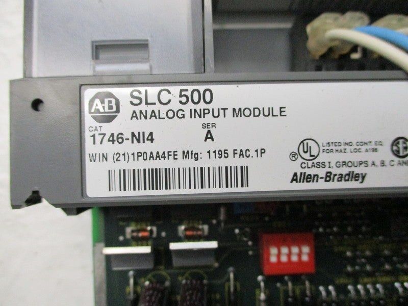 ALLEN BRADLEY 1746-NI4 SER. A UNMP