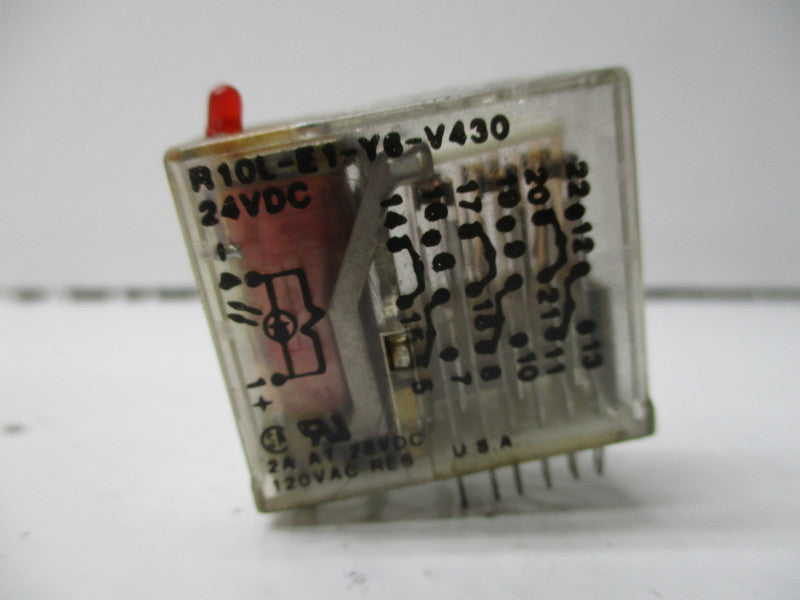 POTTER & BRUMFIELD R10L-E1-Y6-V430 24VDC UNMP