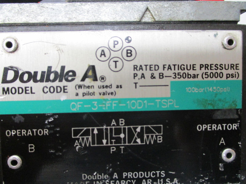 DOUBLE A QF-3-FF-10D1-TSPL UNMP