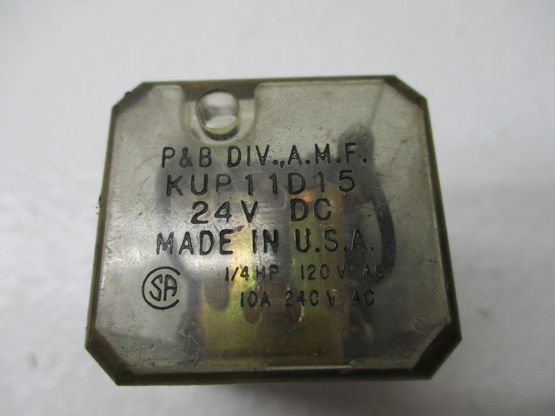 POTTER & BRUMFIELD KUP11D15 24VDC UNMP