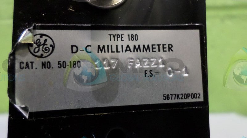 GENERAL ELECTRIC 117-FAZZ1 DC MILLAMETER  NSNP