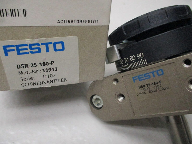 FESTO DSR-25-180-P 11911 120PSI NSMP