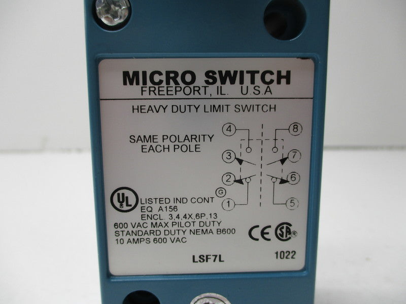 MICRO SWITCH LSF7L NSNP