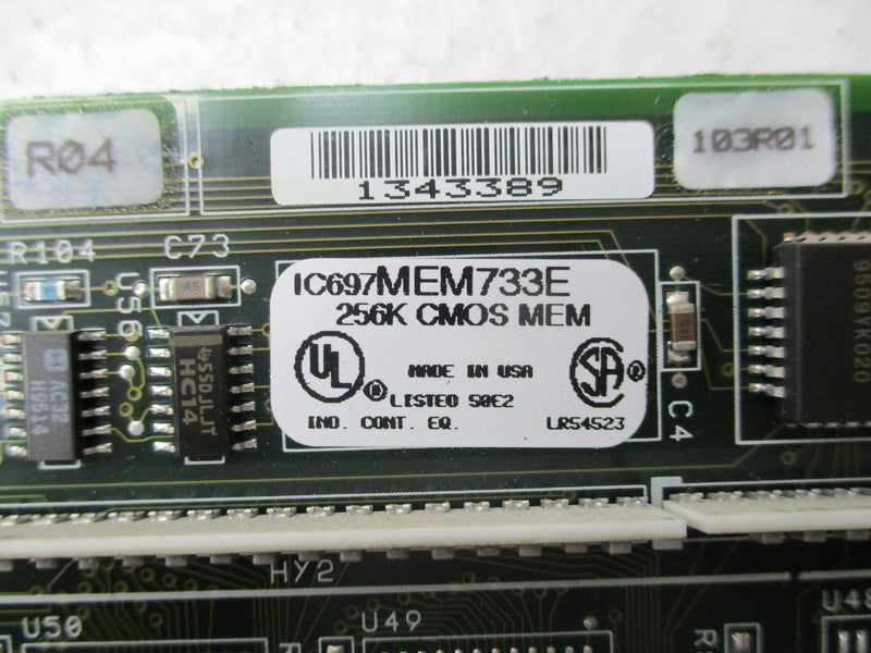 GE FANUC IC697MEM733E NSNP