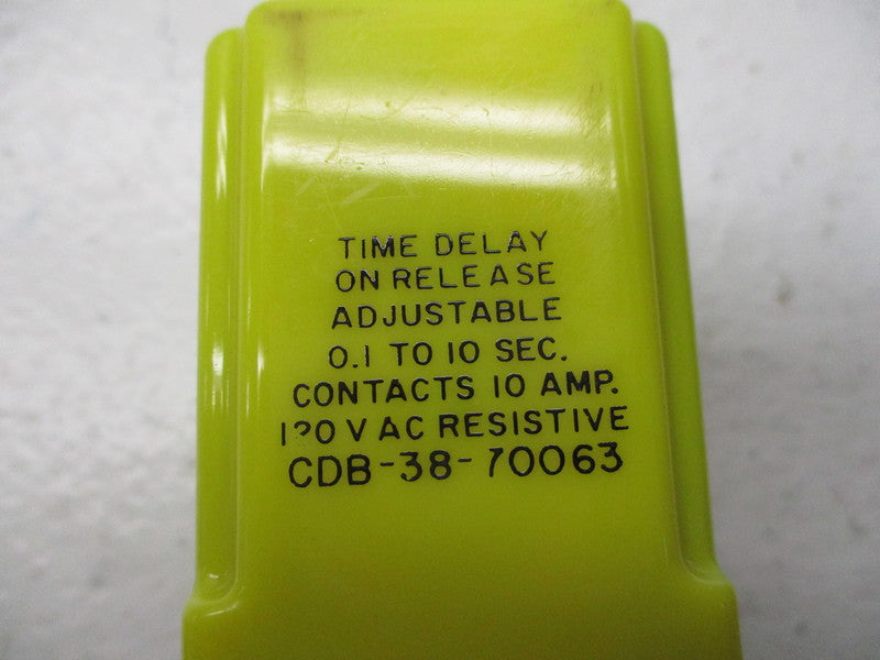 POTTER & BRUMFIELD CDB-38-70063 120VAC UNMP