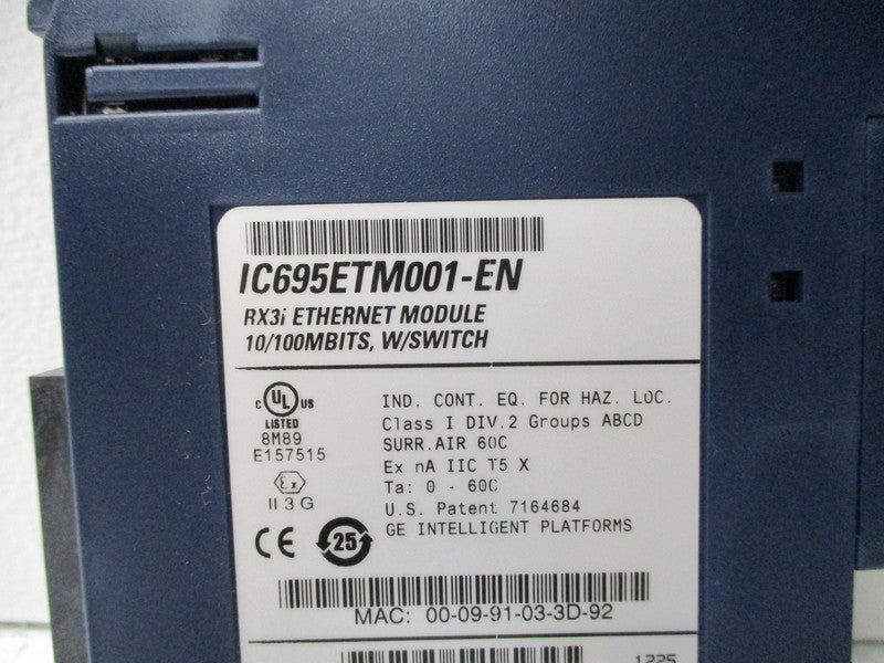 GE FANUC IC695ETM001-EN NSNP