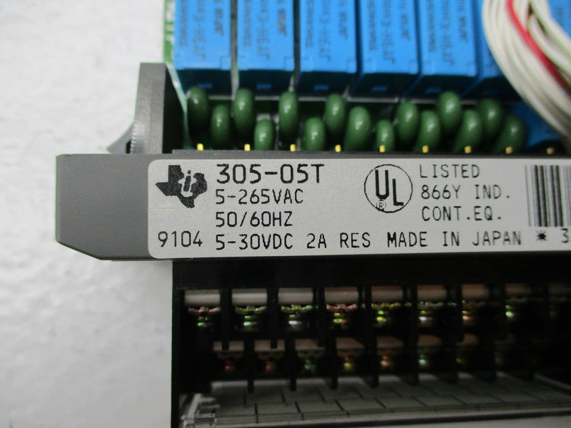TEXAS INSTRUMENTS 305-05T 5-265VAC 50/60HZ 16PT NSNP