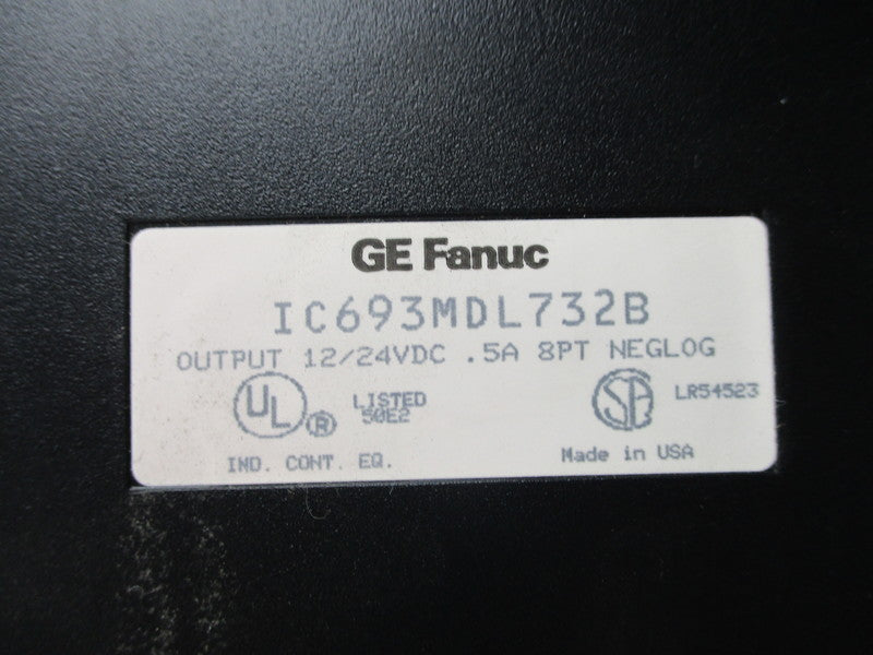 GE FANUC IC693MDL732B 12/24VDC .5A NSNP