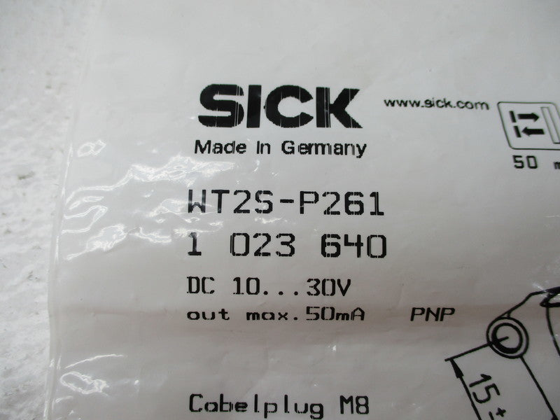 SICK WT2S-P261 * NEW IN FACTORY BAG *