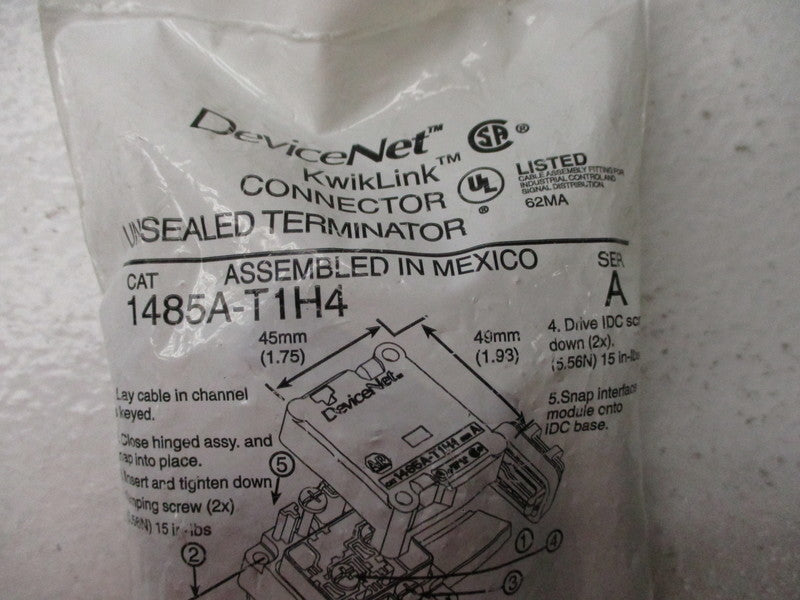 DEVICENET 1485A-T1H4 SER. A * NEW IN FACTORY BAG *