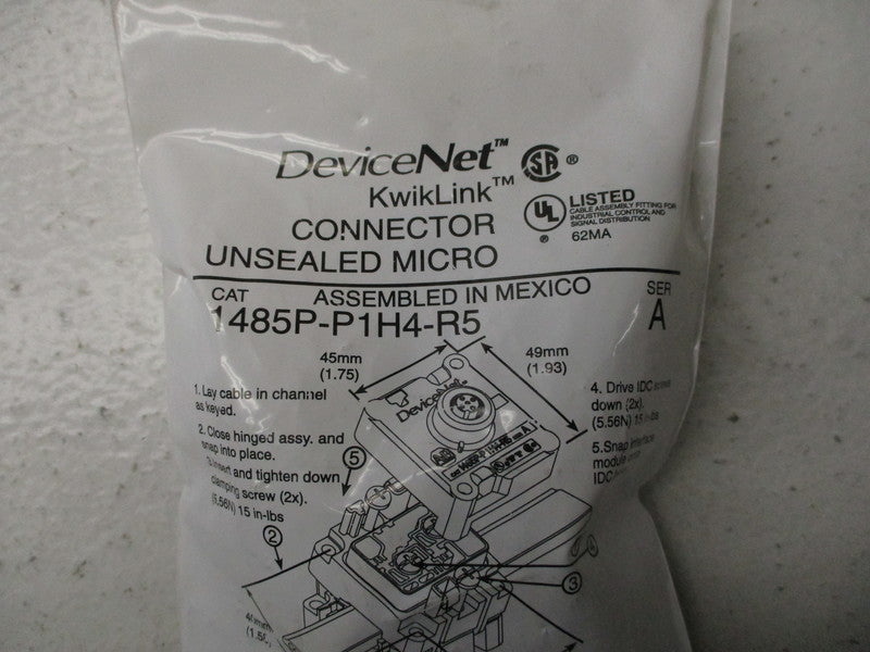 DEVICENET 1485P-P1H4-R5 SER. A * NEW IN FACTORY BAG *