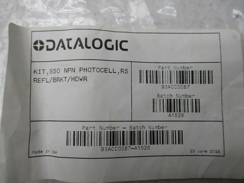 DATALOGIC 93ACC0087 * NEW IN FACTORY BAG *