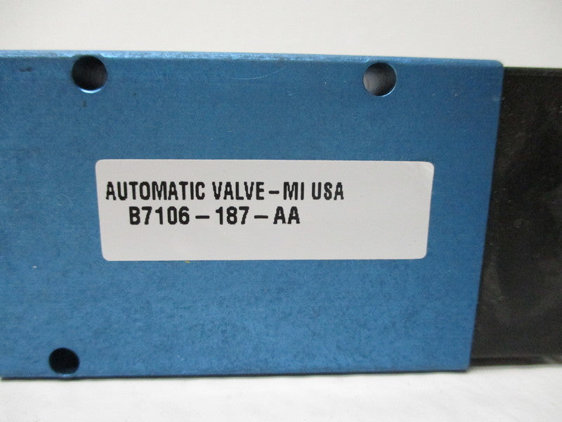 AUTOMATION VALVE B7106-187-AA NSNP
