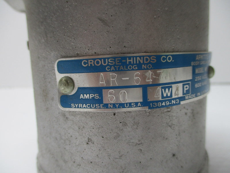 CROUSE-HINDS AR-647 (AS PICTURED) NSNP