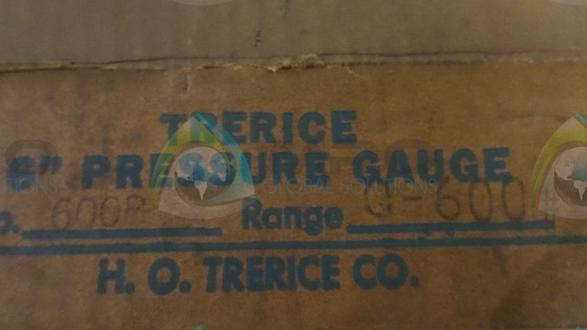 TRERICE 600P PRESSURE GAUGE *NEW IN BOX*