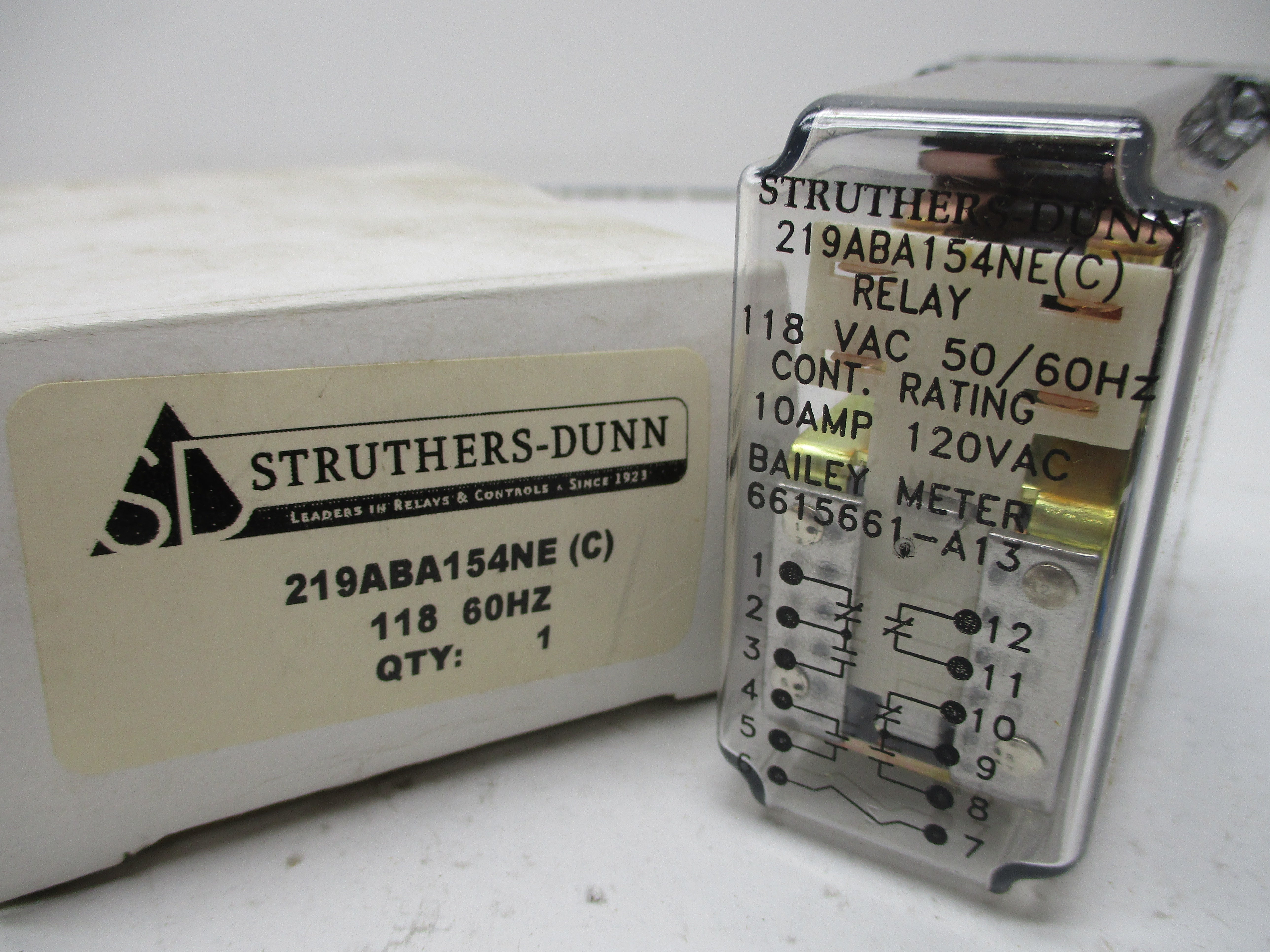 STRUTHERS DUNN 219ABA154NE 118VAC NSMP