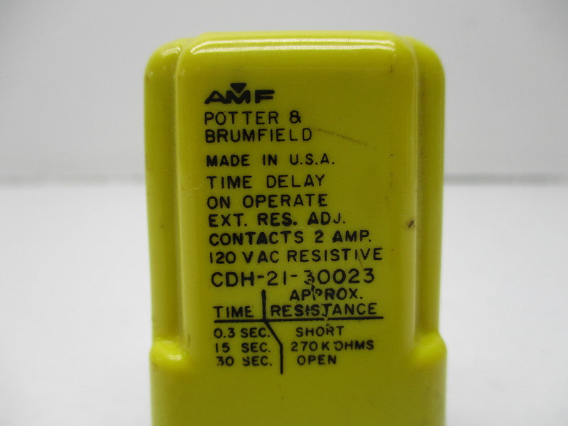 POTTER & BRUFIELD CDH-21-30023 120VAC UNMP