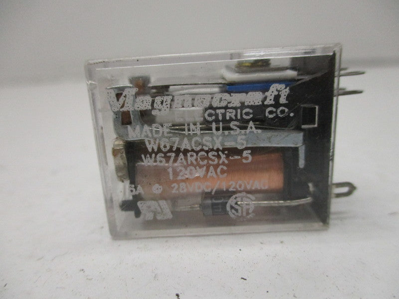 MAGNECRAFT W67ARCSX-5 28VDC/120VAC UNMP