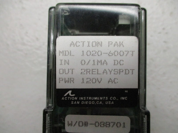 ACTION PAK 1020-6007T 120VAC NSNP