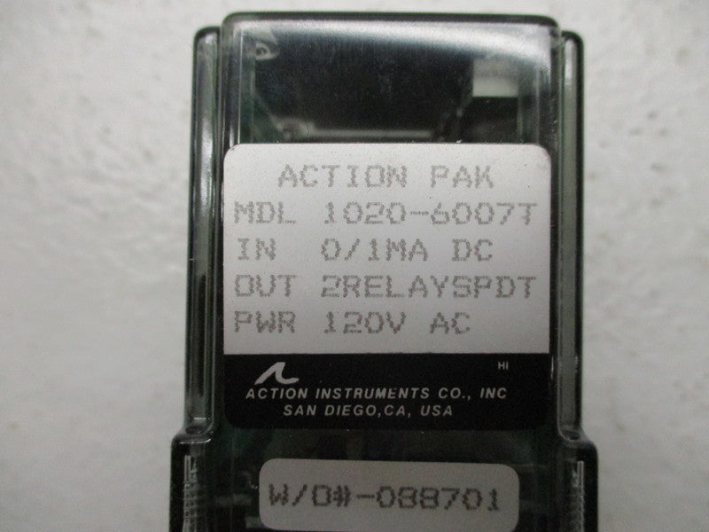 ACTION PAK 1020-6007T 120VAC NSNP