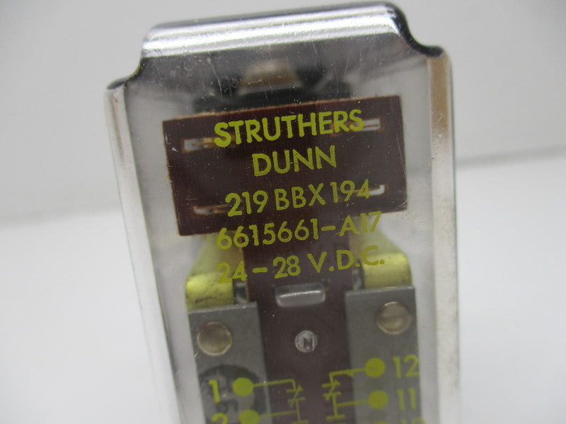 STRUTHERS DUNN 219BBX194 24/28VDC NSNP