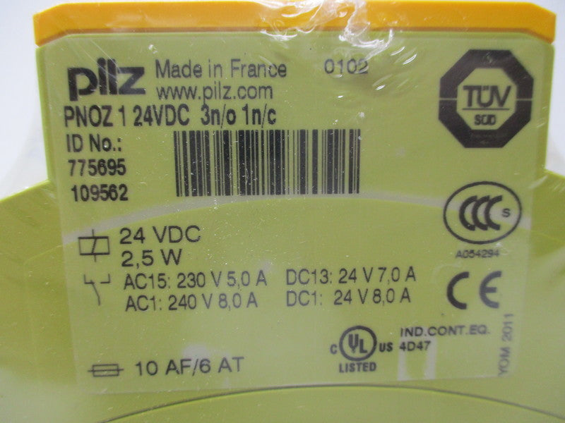 PILZ PNOZ1-24VDC-3N/O1N/C 24VDC NSNP