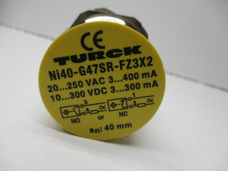 TURCK Ni40-G47SR-FZ3X2 NSNP
