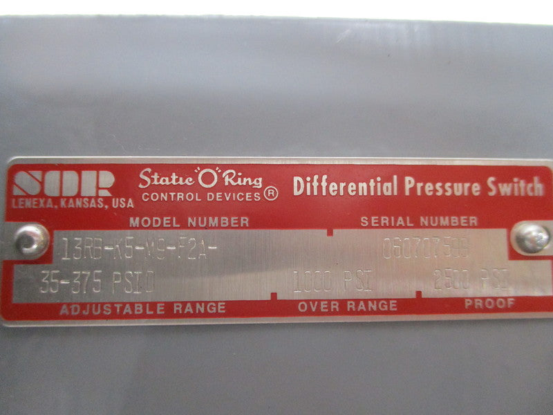 SOR 13RB-K5-M9-F2A-35-375 NSNP