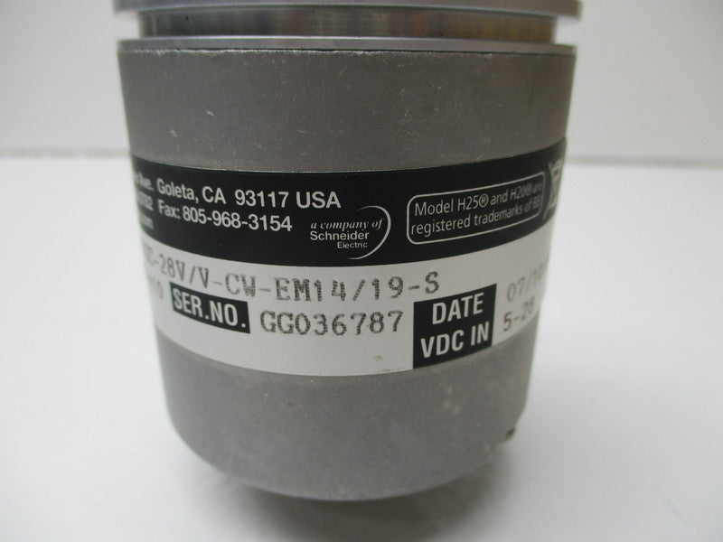 BEI H25E-SS-10GC-28V/V-CW-EM14/19-S NSNP