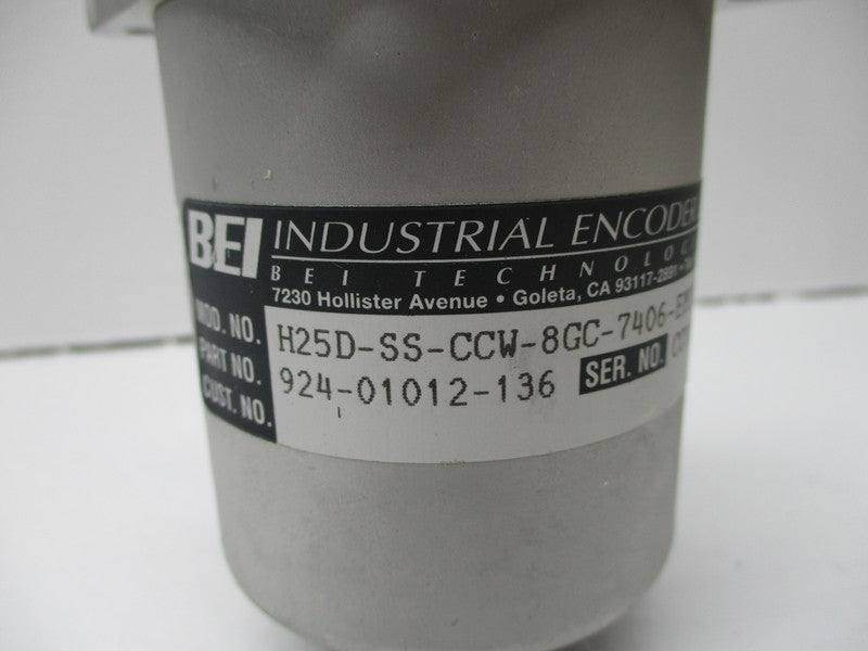 BEI H25D-SS-CCW-8GC-7406-EM20-S NSNP