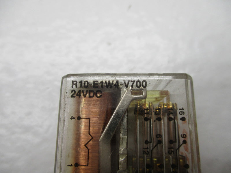POTTER & BRUMFIELD R10-E1W4-V700 POWER RELAY 24VDC *NEW NO BOX*