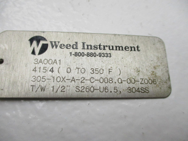 WEED INSTRUMENT 305-10X-A-2-C-008.0-00-Z006 NSNP