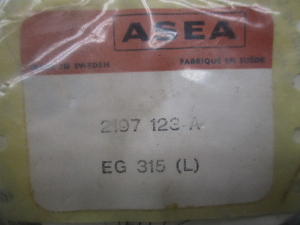 ASEA 2197-123-A EG-315(L) NSMP