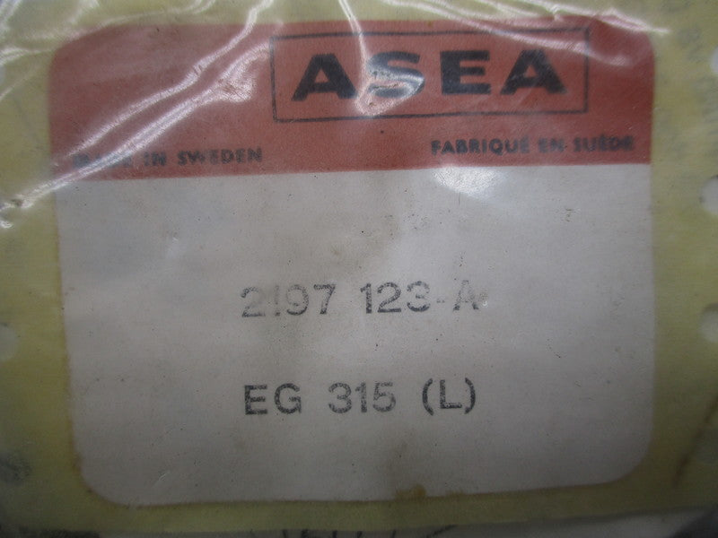 ASEA 2197-123-A EG-315(L) NSMP