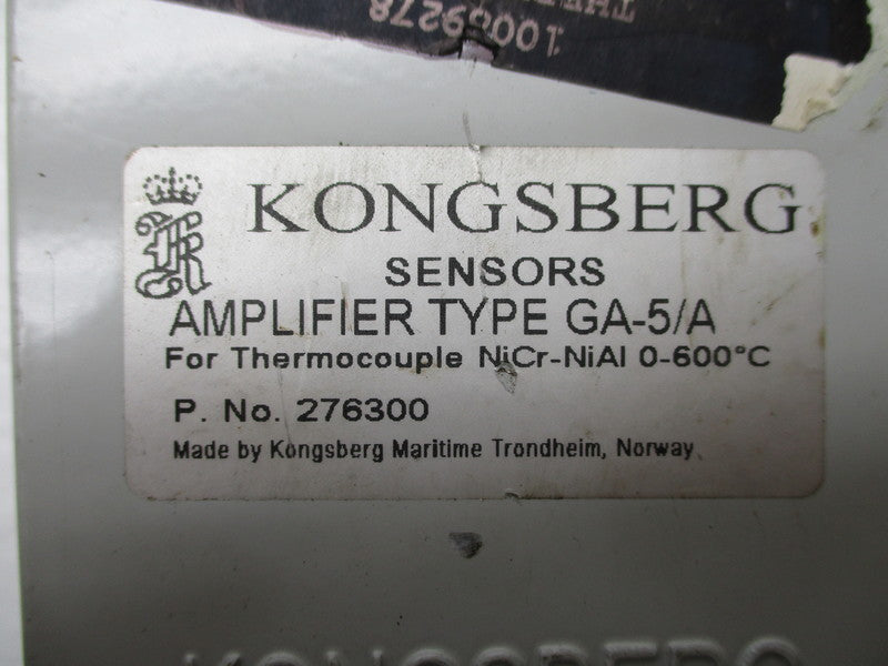KONGSBERG GA-5/A 276300 UNMP