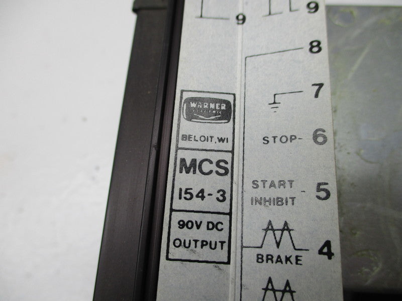 WARNER ELECTRIC MCS154-3 NSNP