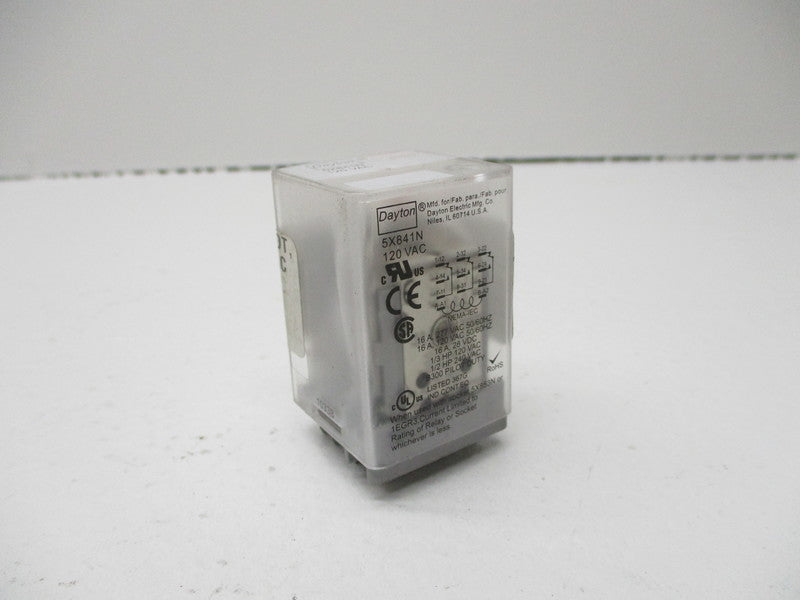 DAYTON 5X841N 120VAC 16A UNMP