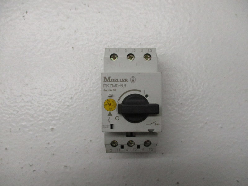 KLOCKNER MOELLER PKZM0-6,3 MANUAL MOTOR STARTER 4.0-6.3A *NEW NO BOX*