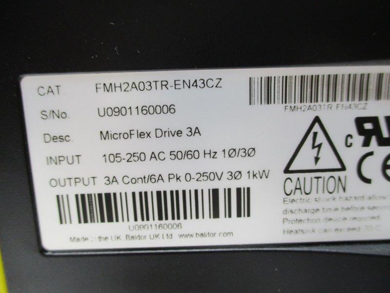 BALDOR FMH2A03TR-EN43CZ NSNP