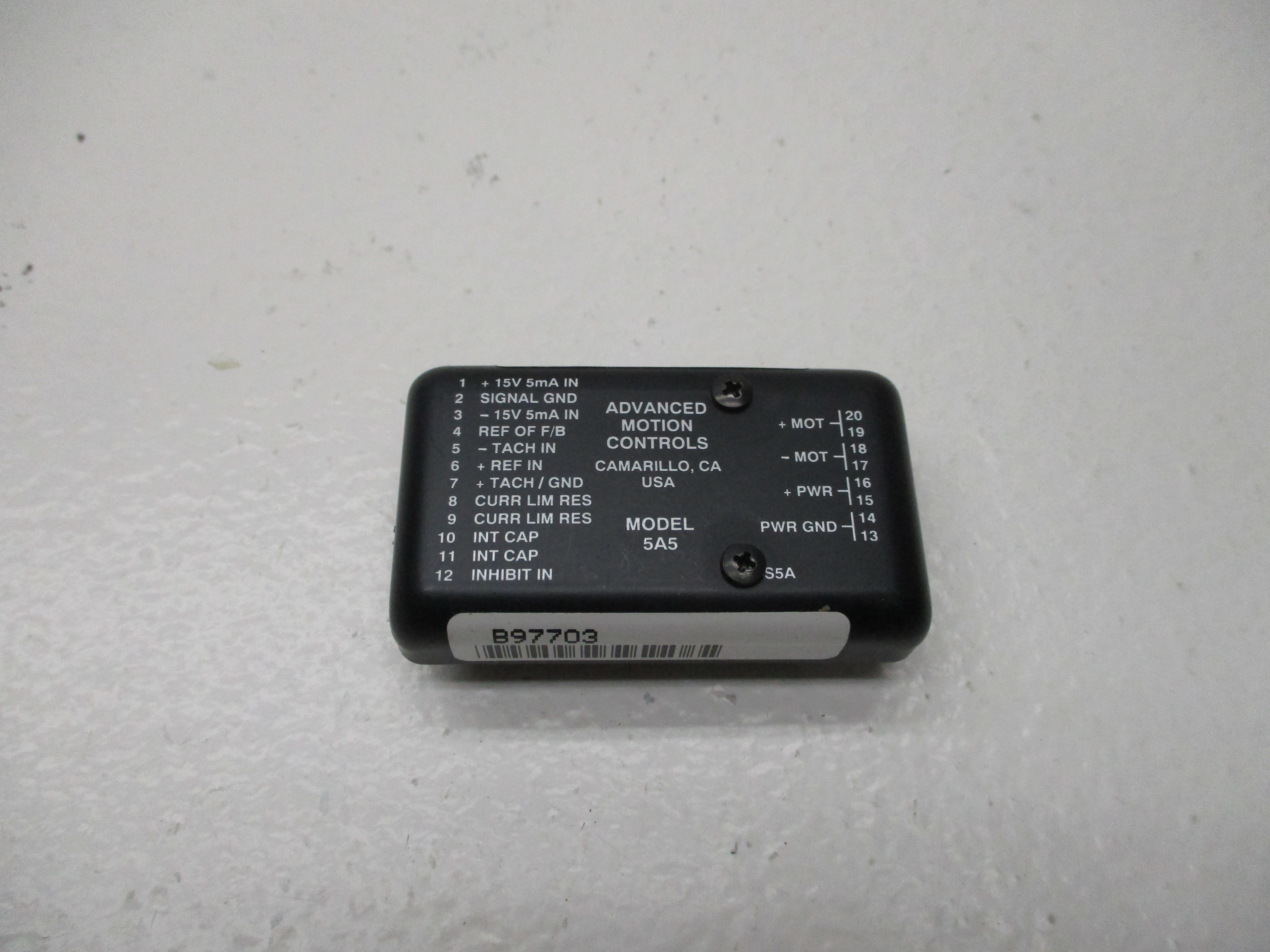ADVANCED MOTION CONTROLS 5A5 NSNP