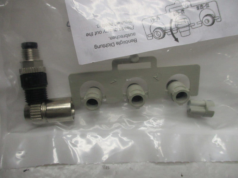 HARTING 21021511305 HARAX M8-S MALE CONNNECTOR * NEW IN FACTORY BAG *